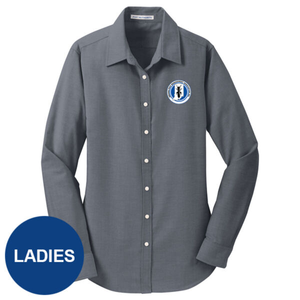 L658 - EMB - I293E001 - Ladies Oxford Shirt Thumbnail